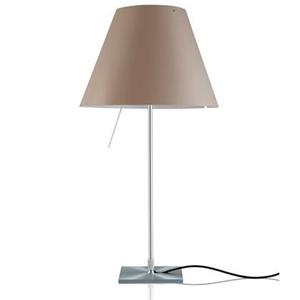 Luceplan Costanzina tafellamp aluminium|Shaded Stone