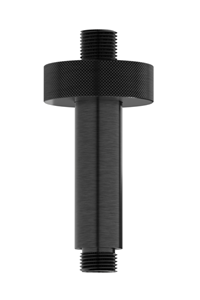 Plieger Roma plafondarm 10cm zwart chroom geborsteld