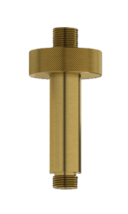 Plieger Roma plafondarm 10cm messing geborsteld