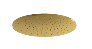 Plieger Roma hoofddouche 30cm messing geborsteld