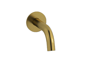 Plieger Roma baduitloop 16.8cm messing geborsteld
