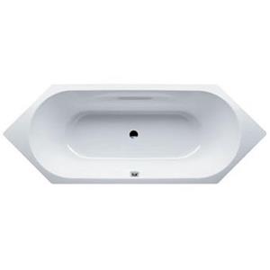 Kaldewei Vaio Duo 6 bad plaatstaal zeshoekig 210x80x43cm wit 233200010001