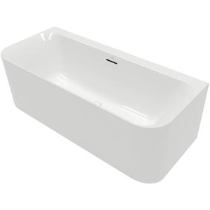 Villeroy & Boch Loop & friends half vrijstaand bad - 180x80cm - Acryl Wit Alpin glans uba180lsf9cs00v-01