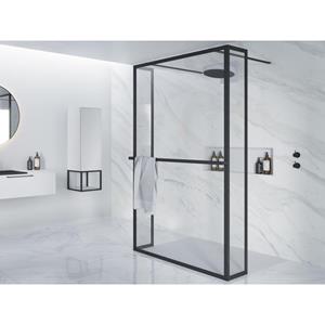 Riho Lucid GD404 Douchewand - 200x90x30cm - zwart G005037121