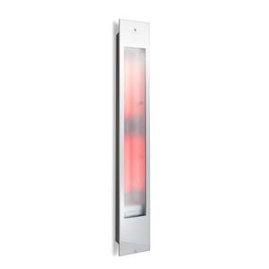 Sunshower Solo infrarood opbouwapparaat 20x125x18cm full body 1500watt aluminium inclusief eindinstallatie en 5 jaar garantie 80076 + installatie/garantie