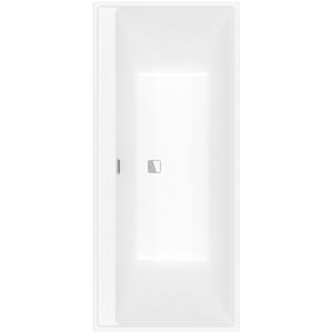 Villeroy & Boch Collaro bad 180x80cm chroom afvoer - stone white (mat wit) uba180cor2dv-rw