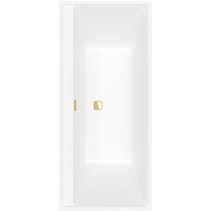 Villeroy & Boch Collaro bad rechthoek 170x75cm met badwaste stone white uba170cor2jv-rw