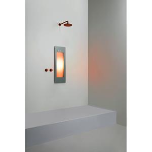 Sunshower Round Small Plus infrarood en UV licht inbouw 95x33x10cm inclusief 5 jaar garantie Grey S0600-S0103-SW769631