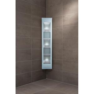 Sunshower Combi White UV- en infrarood opbouwapparaat 29x144x22.8cm full body 2000watt aluminium inclusief eindinstallatie en 5 jaar garantie 80052 + installatie/garantie