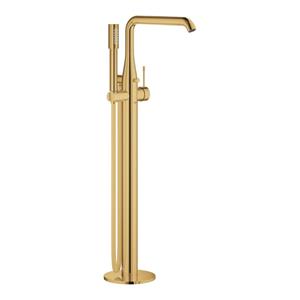 Grohe Essence New Afbouwdeel vrijstaande badkraan - omstel - draaibare uitloop 27.7cm - handdouche - doucheslang - cool sunrise 23491GL1