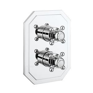 Crosswater Belgravia douchekraan - inbouw - exclusief inbouwdeel - 1 functie - chroom BLCB1000LBPC