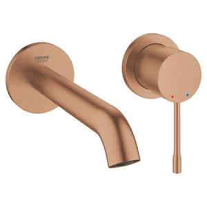 Grohe Essence Wastafelkraan Inbouw - uitloop 18.3cm - M-size - Brushed Warm Sunset 29192DL1