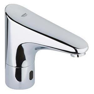 Grohe Europlus E waterbesparende wastafelkraan infrarood zonder menging met batterijvoeding 6V chroom 36208001