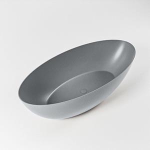 Mondiaz FLOAT Vrijstaand bad - 170x80cm - kleur Plata / Plata FLT170-PLA