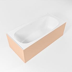 Mondiaz FREEZE Vrijstaand bad - 180x85cm - kleur Rosee / Talc FRZ180-ROS/TAL