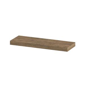 Ink 20d wandplank - 60x20x3.5cm - voorzijde afgekant - tbv nis - MFC Naturel eiken 1258700