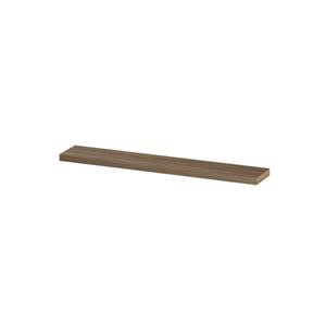 Ink 20d wandplank - 120x20x3.5cm - voorzijde afgekant - tbv nis - MFC Zuiver eiken 1258716