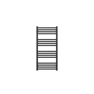 Crosswater MPRO handdoekradiator - 90x43cm - 342watt - Mat Zwart MP48X93MB