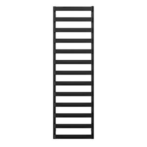 Crosswater Air handdoekradiator - 50x163m - 644watt - zwart metallic AR50X1630MB