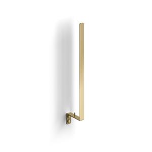 Clou Fold reserverolhouder t.b.v. 3 stuks goud geborsteld PVD CL/09.04035.82