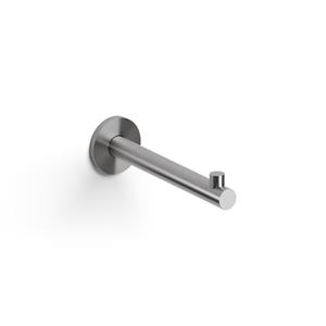 Clou Kaldur toiletrolhouder recht zonder klep rvs geborsteld CL/09.05031.41