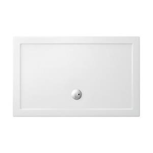 Crosswater Tray douchebak 120x90x3.5cm rechthoek met antislip acryl wit GP0R91200