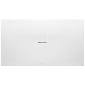 Villeroy & Boch Squaro Infinity kunststof douchebak quaryl rechthoekig 100x90x4cm mat wit udq1090sqi2v-rw