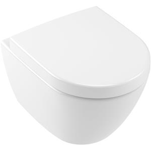 subway 2.0 wandclosetset diepspoel compact randloos directflush 35.5x48cm met closetzitting wit 1024232/1025456