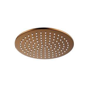 Fortifura Calvi Hoofddouche 25cm rond 7mm Geborsteld koper PVD (Koper) SW970041
