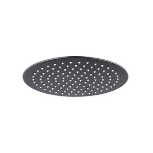 Fortifura Calvi Hoofddouche 25cm rond 7mm Geborsteld Gunmetal PVD SW720556