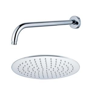 Fortifura Calvi Hoofddouche - 30cm - rond - wandarm 35cm - chroom SW1139119/SW720559