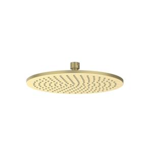 Ivy Hoofddouche - medium - 25cm - antikalk nozzels - Geborsteld mat goud PVD 6900704