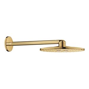Grohe Rainshower SmartActive hoofddoucheset: hoofddouche 310 SmartActive rond wandmontage m. 2 straalsoorten cool sunrise 26475gl0