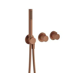 Crosswater MPRO Module Douchekraan - inbouwdeel - 2 functies - handdoucheset - brons geborsteld SW928011/SW876279