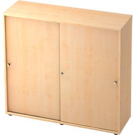 TOPAS LINE schuifdeurkast, 3 OH, ahorn/maple