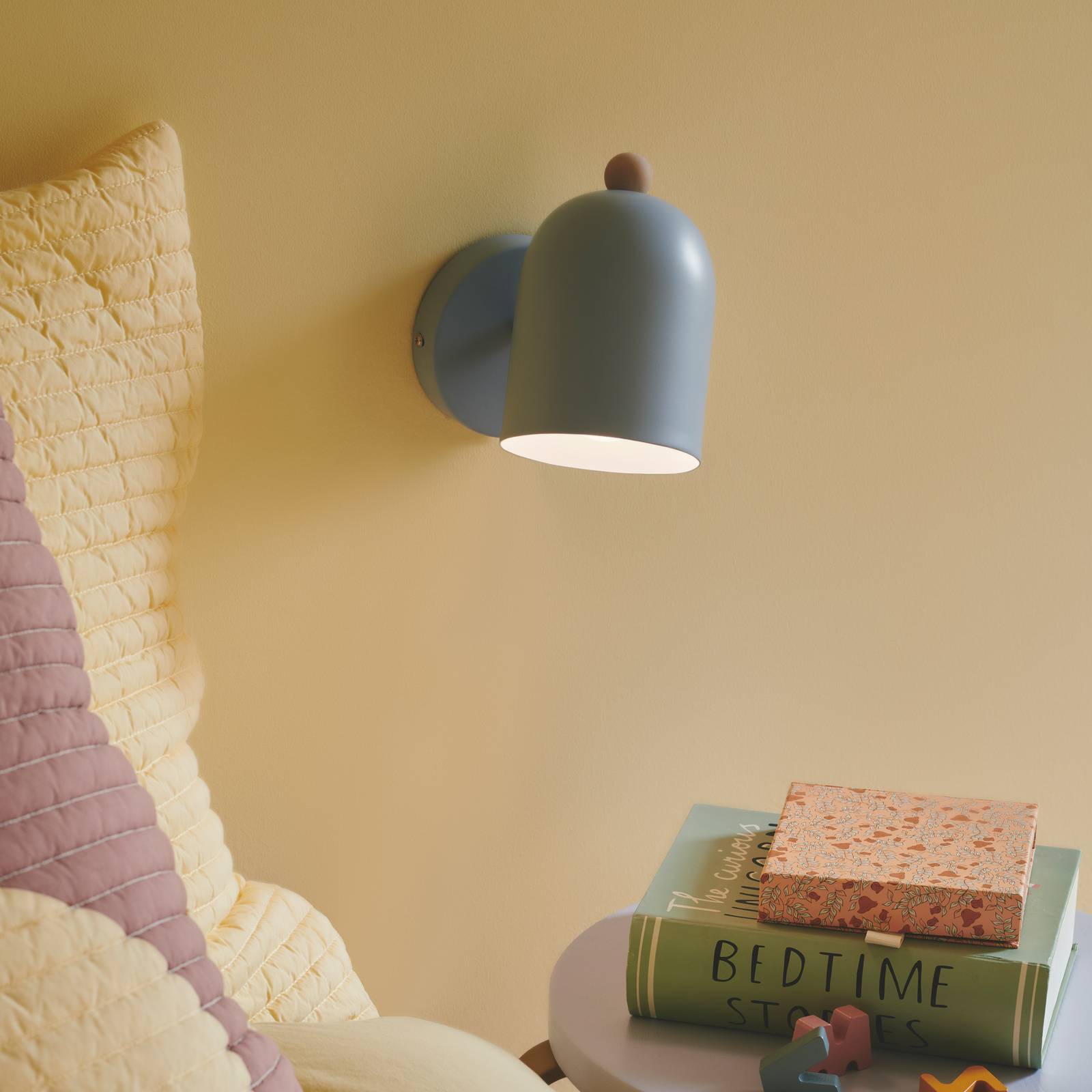 Nordlux Blauwe wandlamp Gaston design 2412671006