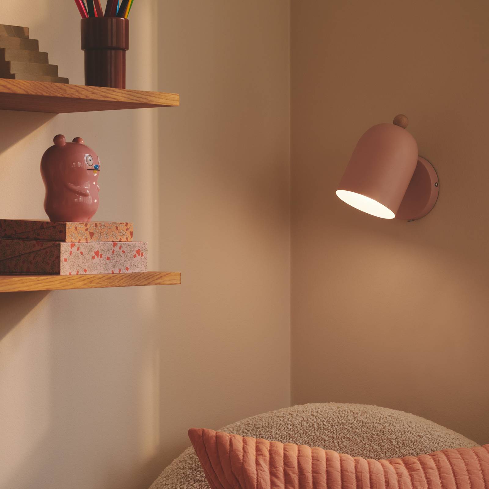Nordlux Roze wandlamp Gaston design 2412671057