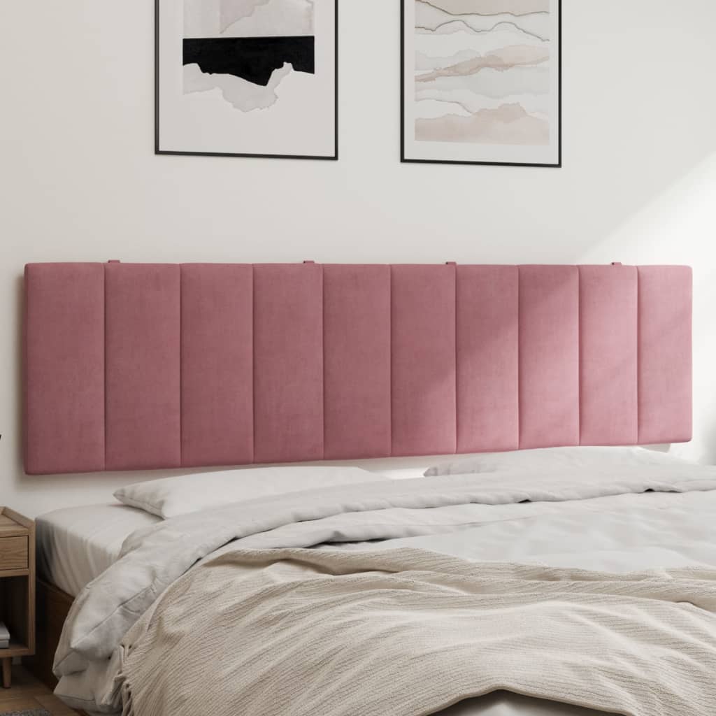 VidaXL Hoofdbordkussen 180 cm fluweel roze