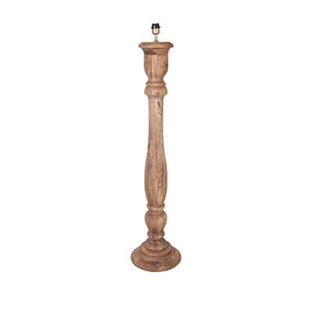 Countrylifestyle Vloerlamp hout 2110