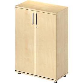 Schäfer Shop Pure Schäfer Shop  Pure Vleugeldeurkast Proplana, 3 ordnerhoogten, breedte 800 mm, afsluitbaar, esdoornpatroon
