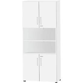 Schäfer Shop Select Schäfer Shop  Select Combikast SET UP, 6 ordnerhoogten, wit/wit