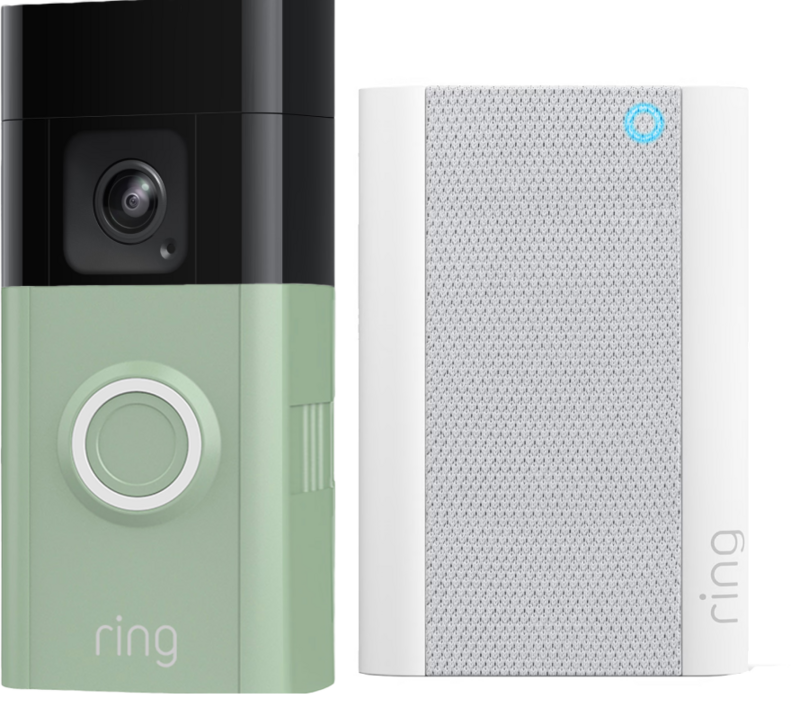 Ring Battery Video Doorbell Pro Groen + Chime