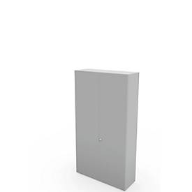 Schäfer Shop Genius Vleugeldeurkast TETRIS WALL, 6 ordnerhoogten, deuraanslag rechts, B 1200 x D 440 x H 2250 mm, lichtgrijs