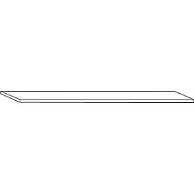 Afdekplaat, B 2004 x D 400 mm, esdoornpatroon