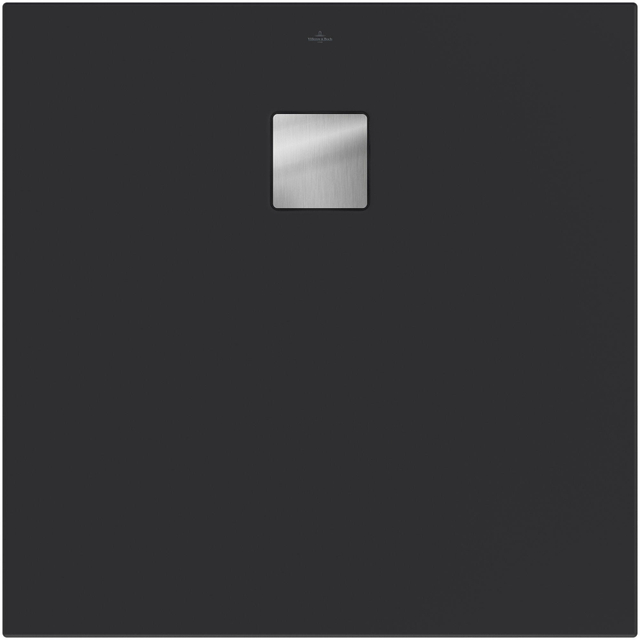 Villeroy & Boch Excello douchevloer 90x90cm polyurethaan/acryl Anthracite uda9090exc1v-1s