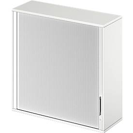 Schäfer Shop Genius Opzet-roldeurkast TETRIS WOOD, 3 ordnerhoogten, B 1200, wit