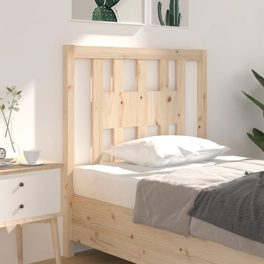 VidaXL Hoofdbord 106x4x100 cm massief grenenhout