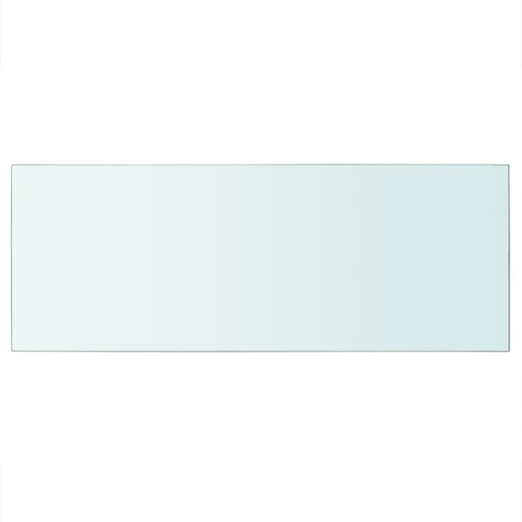 vidaXL Wandschap transparant 60x25 cm glas