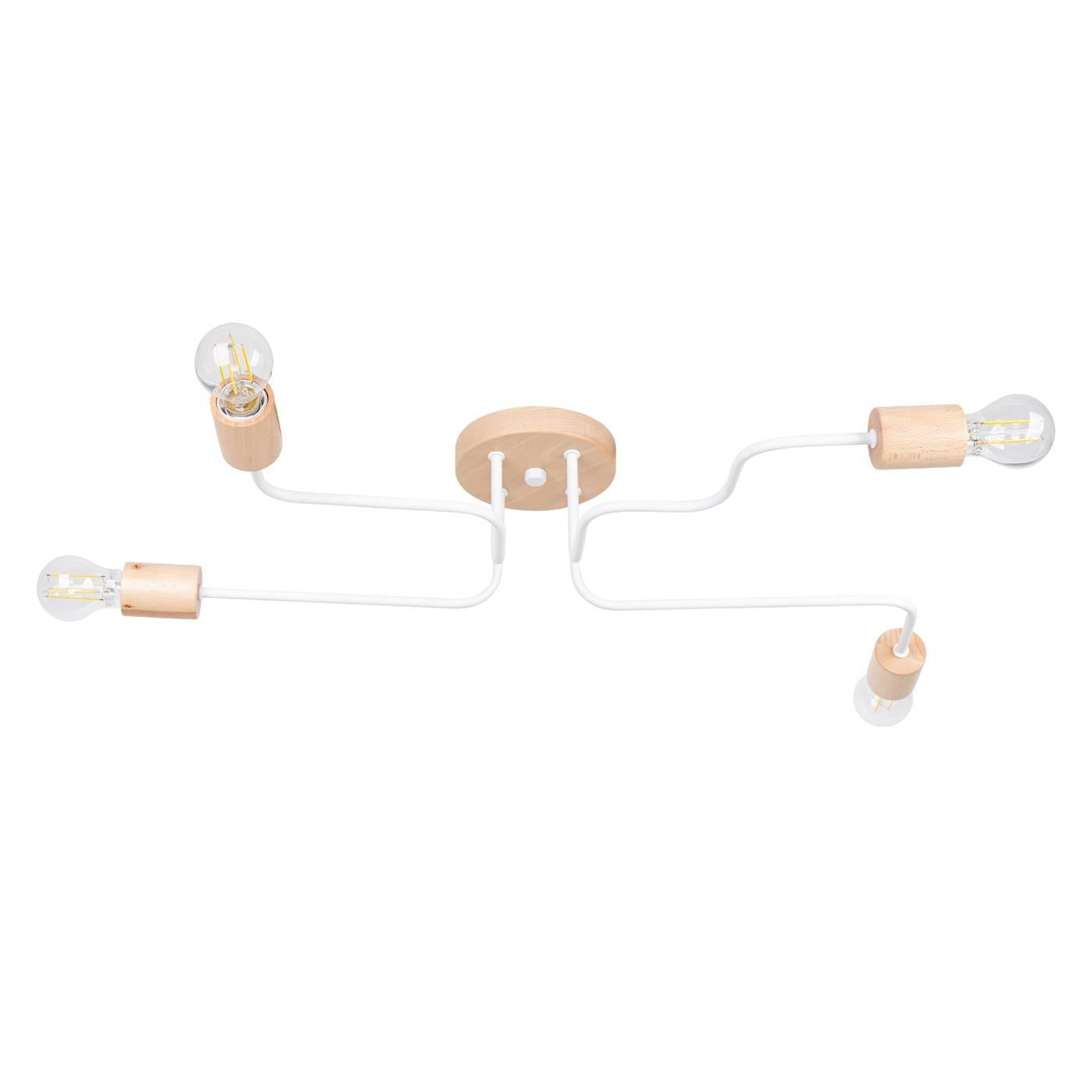 Sollux Kroonluchter Timbo 4-lichts | 