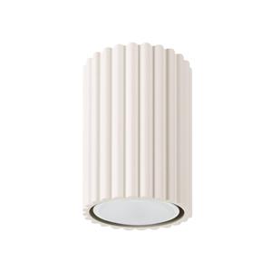 SOLLUX LIGHTING Deckenleuchte Karbon, beige, H&ouml;he 10 cm, Aluminium